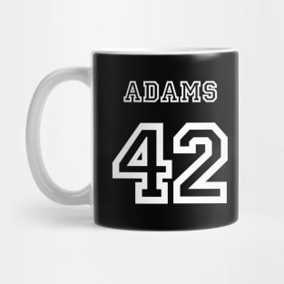 42 Adams Sports Jersey Mug